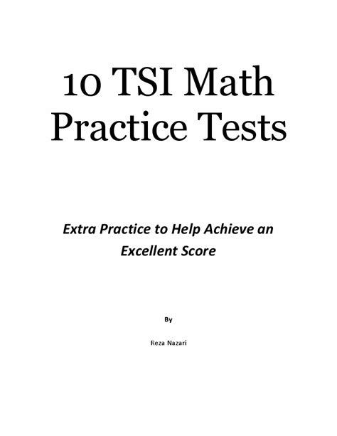 is the tsi math test hard|free tsi practice test online.